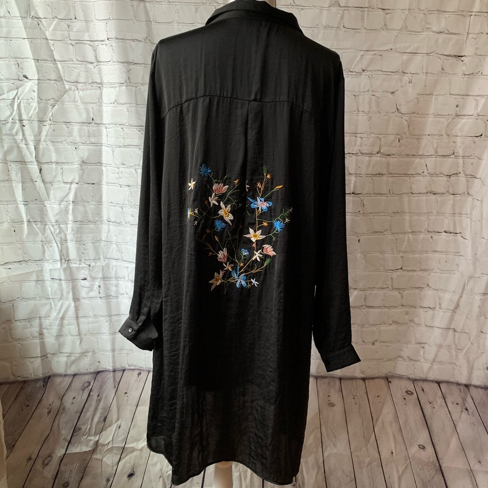 Silk Shirt Dress